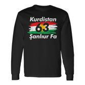 63 Sanliurfa Kurdistan Flag Langarmshirts