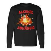 Alcohol Dependent Alcohol Langarmshirts