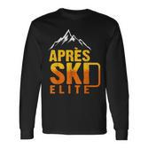 Apres Ski Elite Outfit Winter Team Party & Sauf Langarmshirts
