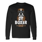 Boxer Papa Dog Langarmshirts