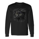 Cute Cat Cat Langarmshirts