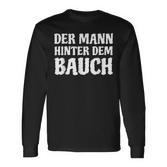 Der Mann Hinterdem Bauch German Language Langarmshirts