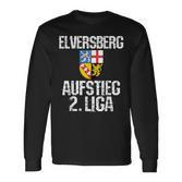 Elversberg Saarland Sve 07 Fan 2 League Aufsteigung 2023 Football Langarmshirts