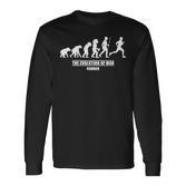 Evolution Marathon Runner Langarmshirts