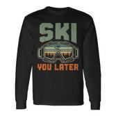 Ski Lifestyle Skiing In Winter Skier Langarmshirts