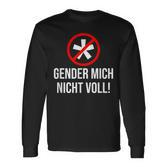 Gender Mich Nichtoll Anti Gender S Langarmshirts