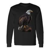 Genuine Eagle Sea Eagle Bald Eagle Polygon Eagle Langarmshirts