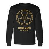 Hand Auf Harz Handball Team Langarmshirts