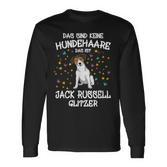 Jack Russell Glitter Dog Holder Dog Langarmshirts