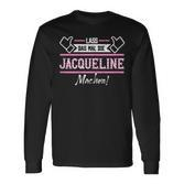 Jacqueline Lass Das Die Jacqueline Machen First Name Black S Langarmshirts