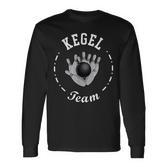 Kegel Souvenir Cones Team Sport Kegler Langarmshirts