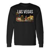 Las Vegas Nevada Strip For Casino And Poker Fans Langarmshirts