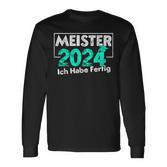 Master 2024 Masterletter Master Exam Langarmshirts