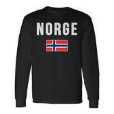 Norwegian Flag Norwegian Flag Langarmshirts