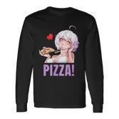 Pizza Lover Anime Langarmshirts