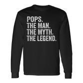Pops The Man Der Mythos Die Legende -Atertag Langarmshirts