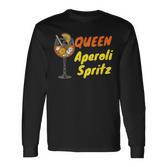 Queen Aperoli Spritz Summer Drink Spritz Langarmshirts