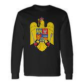 Romania Romania Romanian Eagle Langarmshirts