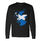 Scotland Scotland Scotland Flag S Langarmshirts