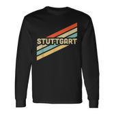 Stuttgart Vintage Retro S Langarmshirts