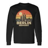 Vintage Skyline Berlin Langarmshirts