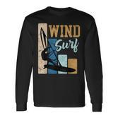 Windsurfer Windsurfintage Retro Surfer Langarmshirts