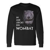 Wombat Costume Children's Clothing In Mir Steckt Ein Wombat Langarmshirts