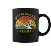 Best Beagle Dad Ever Retro Vintage Puppy Dog Daddy Tassen
