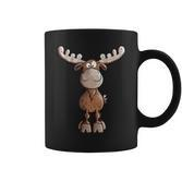 Crazy Elk I Deer Reindeer Fun Animal Motif Tassen