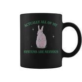 Eigentlich Sind Alle Meine Systeme Nervös Bunny Rabbit Tassen