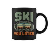 Ski Lifestyle Skiing In Winter Skier Tassen