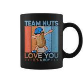 Gender Reveal Team Nuts Team Boy Retro Vintage Tassen