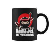 Lustiges Ninja Kampfsport Kinder Tassen