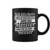 Master Exam Saying Handwerk Meister Tassen