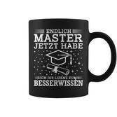 Master Graduation Licence Zum Besserwissen Tassen