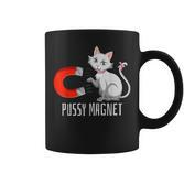 Pussy Magnet Cat Persons Attractive Magnet Tassen