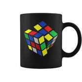 Rubik Cube Zauber Würfel Geschenk Jung Alt Nerd Retro Tassen