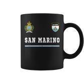 San Marino Sport Football Jersey Flag Tassen