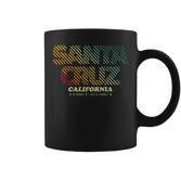 Santa Cruz City California Vintage Retro S Tassen