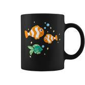Unterwasserwelt Mit Fischen Und Meerestieren Tassen