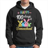 Happy 100 Days Of Homeschool Kid Süße Kinder 100 Tage Hoodie