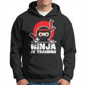 Lustiges Ninja Kampfsport Kinder Hoodie