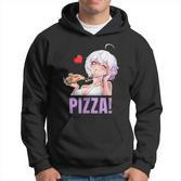 Pizza Lover Anime Hoodie