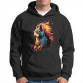 Squirrel Colourful Hoodie