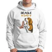 Beagle Dog Dad Hoodie