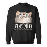 ACAB All Cats Are Beautiful Pets Animals Kitten Cats Sweatshirt