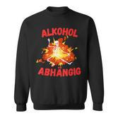 Alcohol Dependent Alcohol Sweatshirt