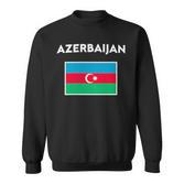 Azerbaijan Flag Azerbaijan S Sweatshirt