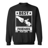 Best Friends For Life Rabbit Friends Rabbit Sweatshirt