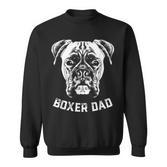 Boxer Dog Dad Dad For Boxer Dog Sweatshirt